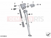 Side stand - BMW Motorrad S 1000 RR 15 (0D40) 2016