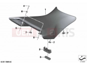 Seat bench - BMW Motorrad S 1000 RR 15 (0D40) 2016