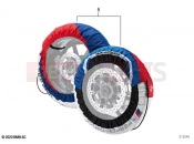 Tyre heater - BMW Motorrad S 1000 RR 15 (0D40) 2016