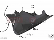 Engine spoiler, carbon Race - BMW Motorrad S 1000 RR 15 (0D40) 2016