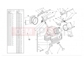 DUCATI Monster 1100 S Vertical cylinder head