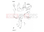 SUZUKI AN400A K9 (2009) Burgman 400 (E02,E19,E24,E54) 43 - HANDLEBAR
