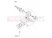 7 - CRANKSHAFT - Suzuki AN400A K9 (2009) Burgman 400 (E03,E28,E33)
