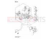 12 - THROTTLE BODY - Suzuki AN400A K9 (2009) Burgman 400 (E03,E28,E33)