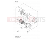 22 - STARTING MOTOR - Suzuki AN400A K9 (2009) Burgman 400 (E03,E28,E33)