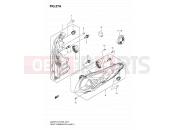 27A - FRONT COMBINATION LAMP (MODEL K8/K9/L0) - Suzuki AN400A K9 (2009) Burgman 400 (E03,E28,E33)