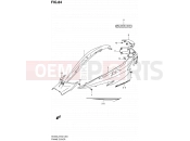 SUZUKI AN400A L2 (2012) Burgman 400 (E19, E24) 84 - FRAME COVER (AN400ZAL2 E19)