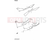 SUZUKI AN400A L2 (2012) Burgman 400 (E19, E24) 96 - SIDE LEG SHIELD (AN400AL2 E19)