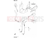 SUZUKI AN400A L2 (2012) Burgman 400 (E19, E24) 113 - HANDLEBAR (AN400L2 E19)