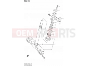 SUZUKI AN400A L2 (2012) Burgman 400 (E19, E24) 153 - STEERING STEM (AN400L2 E02)