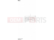 1 - GASKET SET - Suzuki AN400A L4 (2014) Burgman 400 (E02)