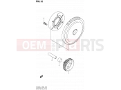 12 - STARTER CLUTCH - Suzuki AN400A L4 (2014) Burgman 400 (E02)