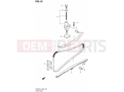 15 - CAM CHAIN - Suzuki AN400A L4 (2014) Burgman 400 (E02)