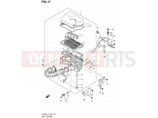 17 - AIR CLEANER - Suzuki AN400A L4 (2014) Burgman 400 (E02)