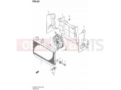 22 - RADIATOR - Suzuki AN400A L4 (2014) Burgman 400 (E02)