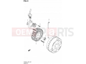 31 - MAGNETO - Suzuki AN400A L4 (2014) Burgman 400 (E02)
