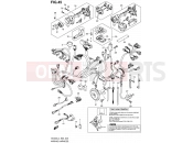 45 - WIRING HARNESS (AN400L4 E19) - Suzuki AN400A L4 (2014) Burgman 400 (E02)