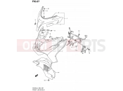 67 - FRONT LEG SHIELD (AN400AL4 E19) - Suzuki AN400A L4 (2014) Burgman 400 (E02)