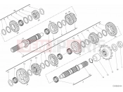DUCATI Multistrada 1200 S Touring GEAR BOX
