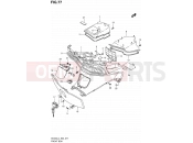 77 - FRONT BOX - Suzuki AN400A L4 (2014) Burgman 400 (E02)