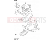 79 - HELMET BOX - Suzuki AN400A L4 (2014) Burgman 400 (E02)