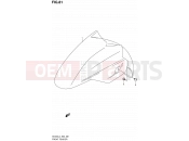81 - FRONT FENDER (AN400AL4 E02) - Suzuki AN400A L4 (2014) Burgman 400 (E02)