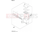141 - FRONT MASTER CYLINDER (AN400AL4 E19) - Suzuki AN400A L4 (2014) Burgman 400 (E02)