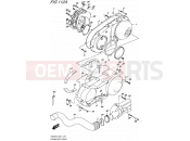 SUZUKI AN400A L5 (2015) Burgman 400 (E02) 112A - CRANKCASE COVER