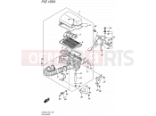 SUZUKI AN400A L5 (2015) Burgman 400 (E02) 155A - AIR CLEANER