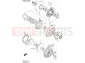 SUZUKI AN400A L5 (2015) Burgman 400 (E02) 210A - TRANSMISSION (1)