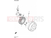 SUZUKI AN400A L5 (2015) Burgman 400 (E02) 303A - MAGNETO