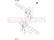 SUZUKI AN400A L5 (2015) Burgman 400 (E02) 355A - HANDLE SWITCH