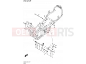 SUZUKI AN400A L5 (2015) Burgman 400 (E02) 401B - FRAME (AN400AL5 E02)