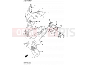 SUZUKI AN400A L5 (2015) Burgman 400 (E02) 435D - FRONT LEG SHIELD (AN400ZAL5 E02)