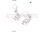 SUZUKI AN400A L5 (2015) Burgman 400 (E02) 455A - FRONT PANEL BOX