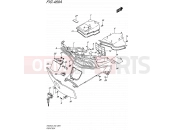 SUZUKI AN400A L5 (2015) Burgman 400 (E02) 489A - FRONT BOX