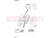 SUZUKI AN400A L5 (2015) Burgman 400 (E02) 496B - LABEL (AN400AL5 E02)