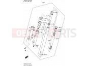 SUZUKI AN400A L5 (2015) Burgman 400 (E02) 521B - FRONT FORK DAMPER (AN400AL5 E02)