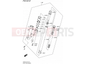SUZUKI AN400A L5 (2015) Burgman 400 (E02) 521D - FRONT FORK DAMPER (AN400ZAL5 E02)