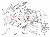 DUCATI Superbike 916 R REAR SHOCK ABSORBER » SWING ARM
