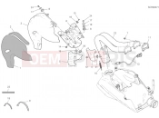 DUCATI Panigale V4 SP Exhaust Manifold Rear