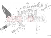 DUCATI Panigale V4 SP Footrests Right