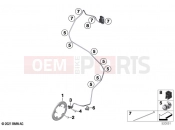 Speed sensor, front | Speed sensor, front - BMW Motorrad CE04 (0C51, 0C53) 2024