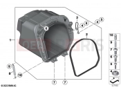 Helmet compartment base | Helmet compartment base - BMW Motorrad CE04 (0C51, 0C53) 2024