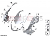 Headlight cover | Headlight cover - BMW Motorrad CE04 (0C51, 0C53) 2024