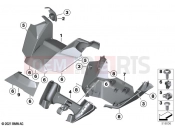 Handlebar fairing | Handlebar fairing - BMW Motorrad CE04 (0C51, 0C53) 2024