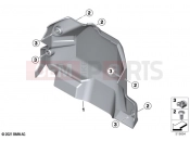 Cover, power electronics | Cover, power electronics - BMW Motorrad CE04 (0C51, 0C53) 2024
