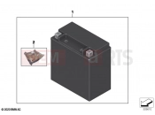 AGM battery | AGM battery - BMW Motorrad CE04 (0C51, 0C53) 2024