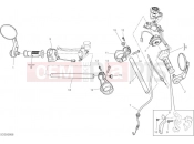DUCATI 2020 Scrambler Cafe Racer Handlebar