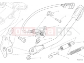 DUCATI 2020 Scrambler Cafe Racer Side Stand